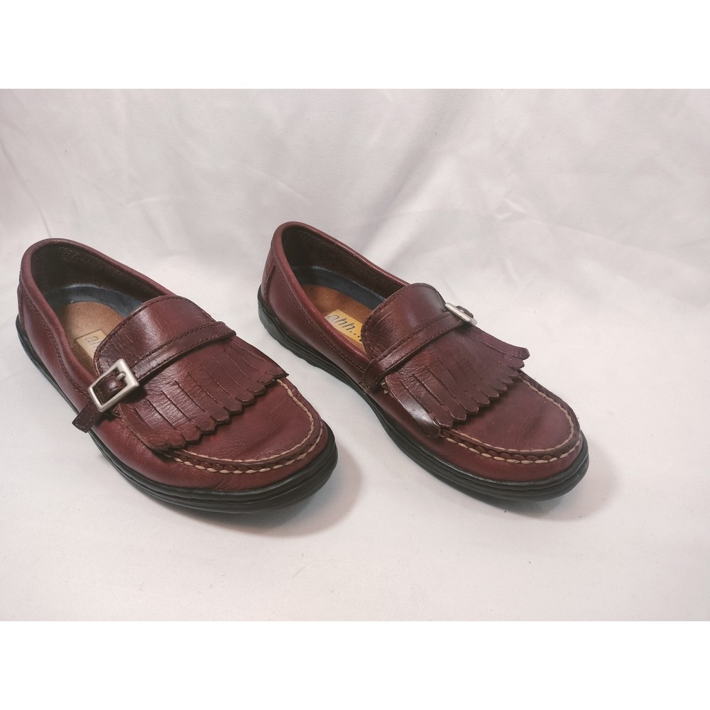 Keds Ahh Leather Kiltie Fringe‎ Loafers: Womens Size 5